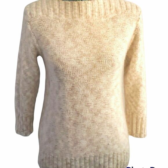 Michael Stars 3/4 sleeve beige sweater! - Picture 1 of 8